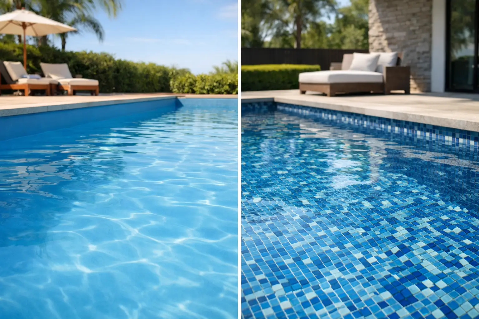 Liner Pool Versus Tiled Pool: Which Wins?
