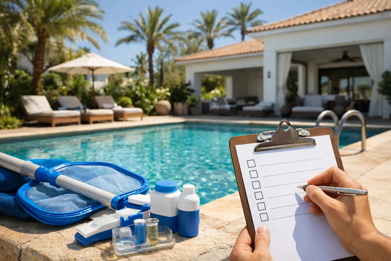 Pool Maintenance Checklist for Villas Pool Maintenance Checklist for Villas
